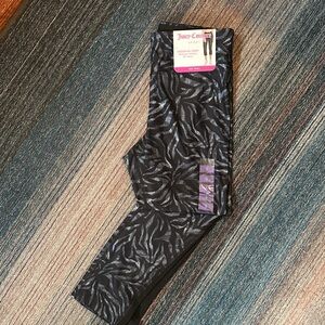 Juicy Couture Black Tiger Print Women's Leggings